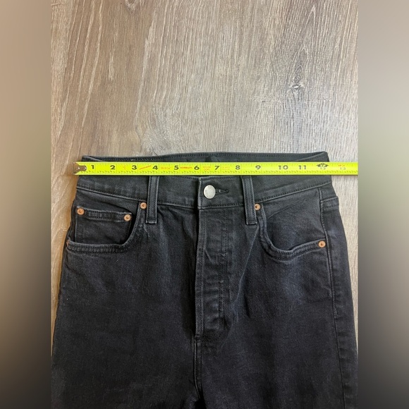 Denim Forum The Yoko High Rise Slim 28L Size 25 - Picture 9 of 12